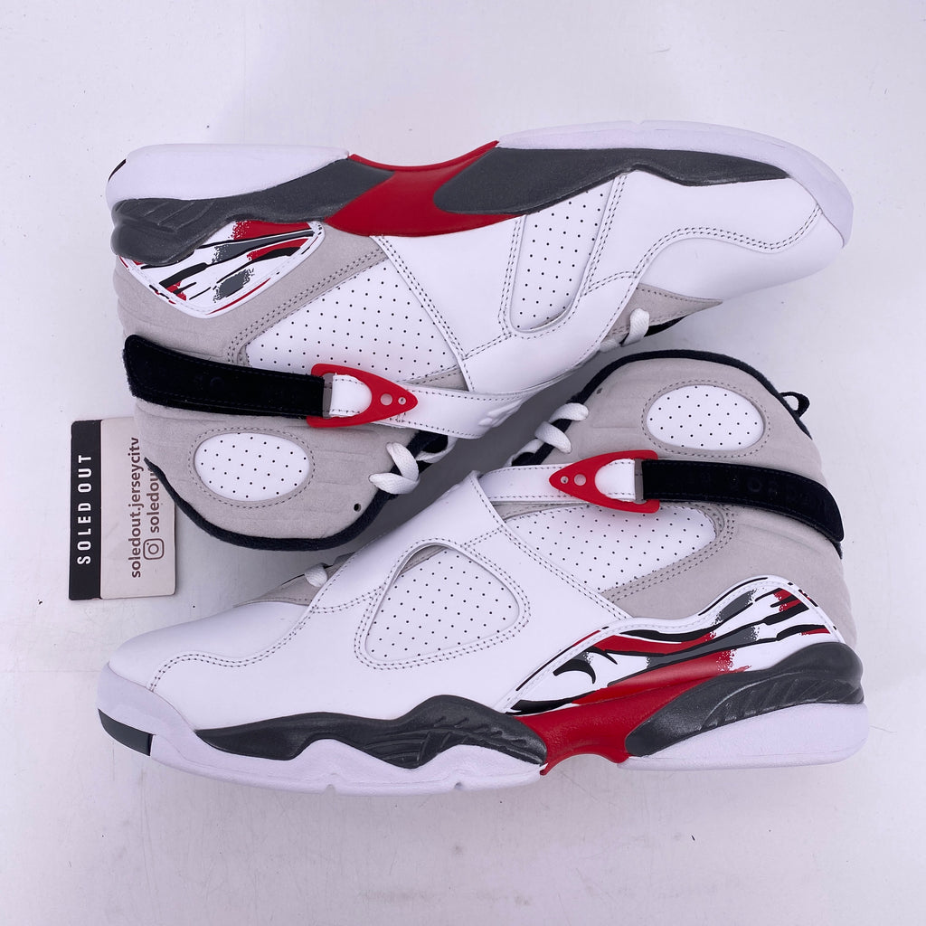 Air Jordan 8 Retro "White True Red" 2025 New Size 13