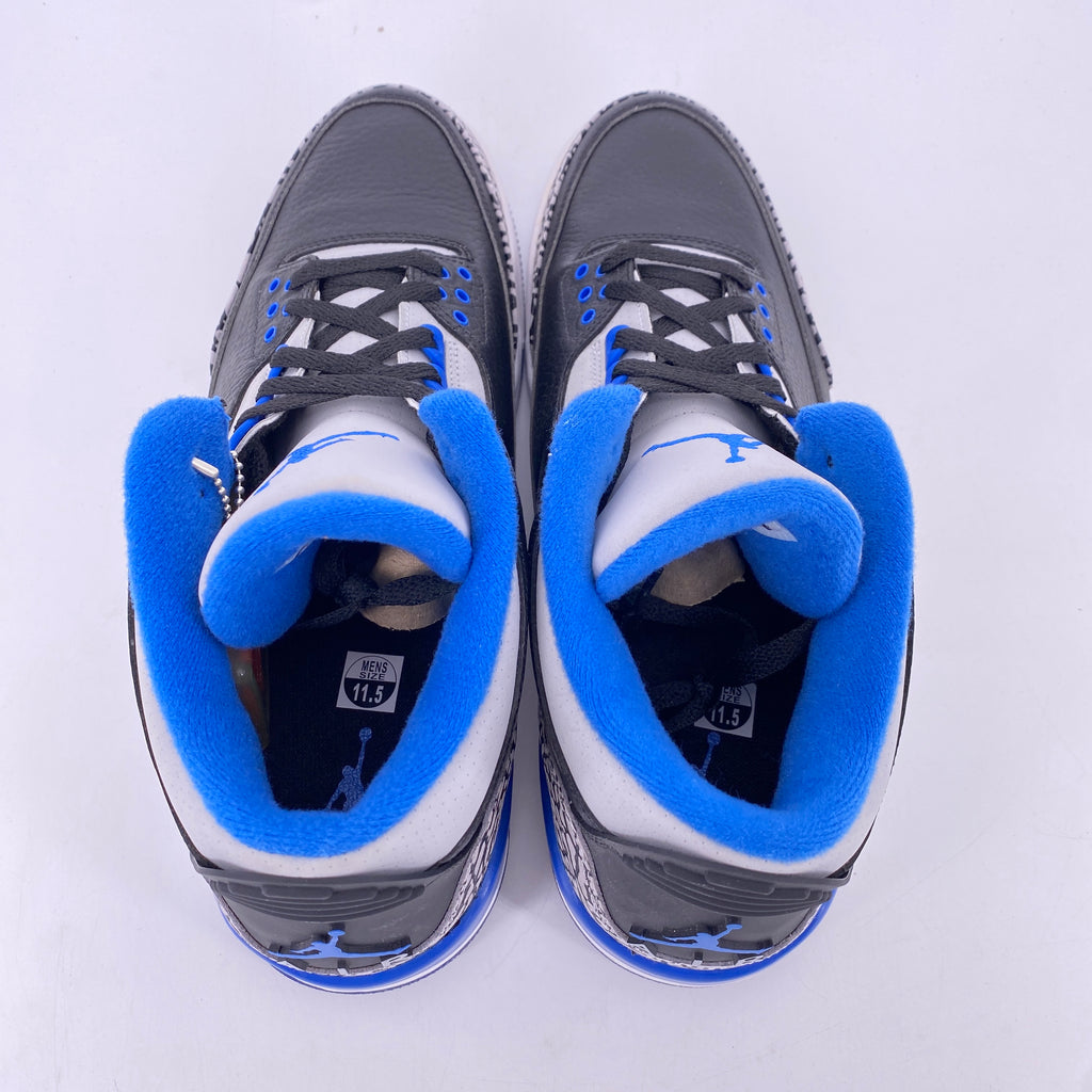 Air Jordan 3 Retro "Sport Blue" 2014 New Size 11.5