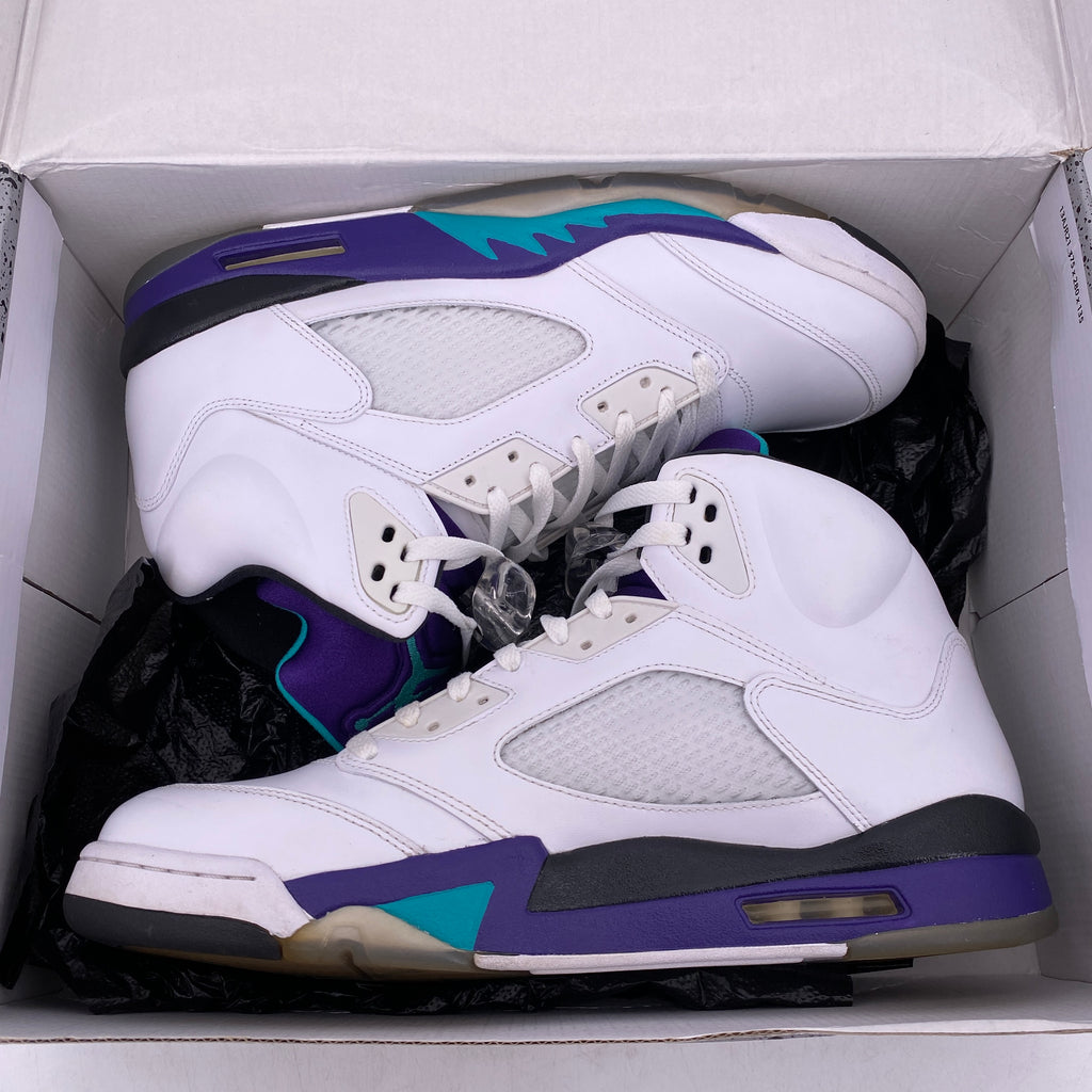 Air Jordan 5 Retro "Grape" 2013 Used Size 13