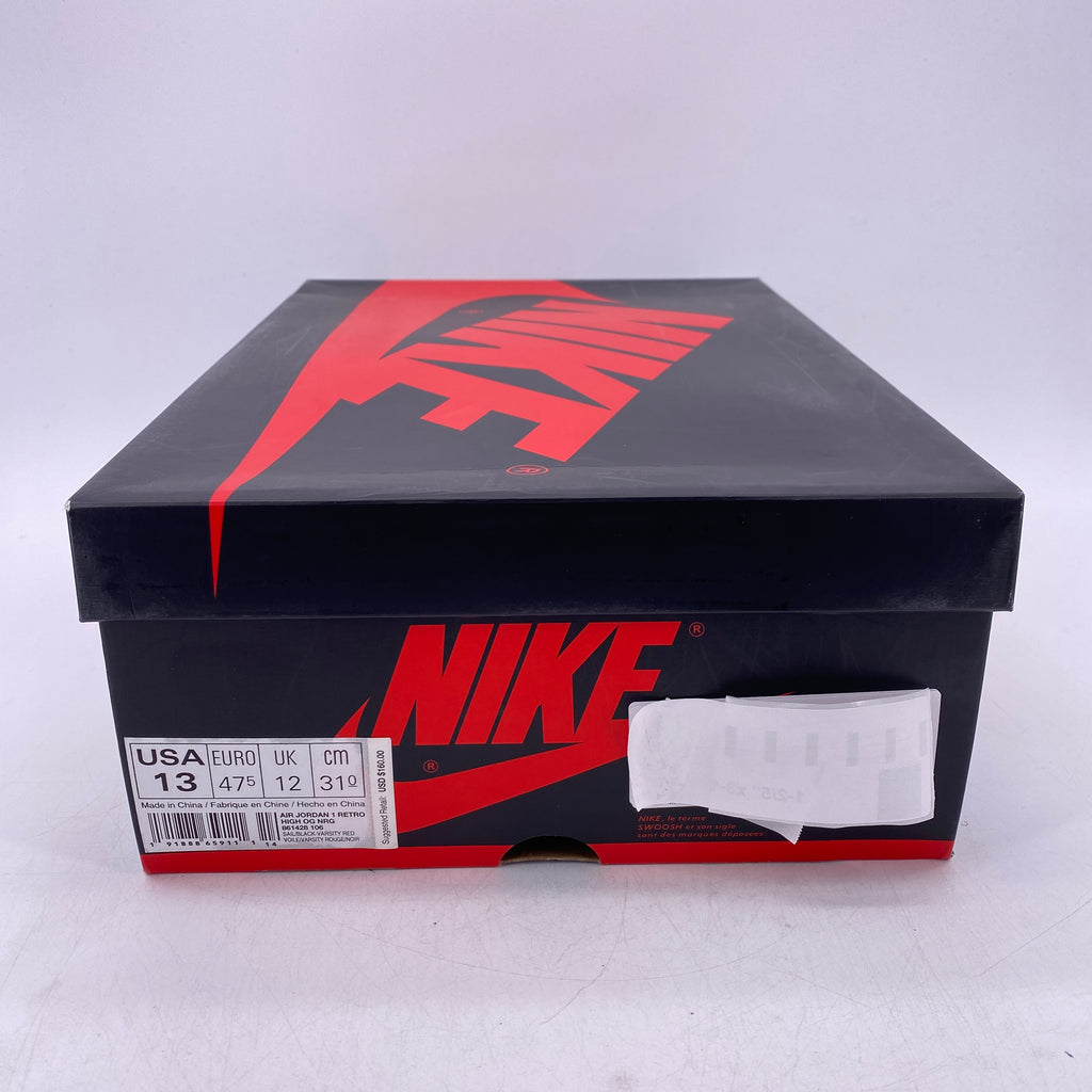 Air Jordan 1 Retro High OG "Not For Resale Red" 2018 New (Cond) Size 13