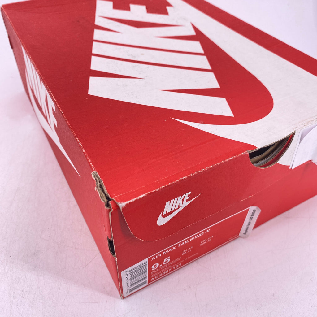 Nike Air Max Tailwind 4 "White Teal" 2019 Used Size 9.5