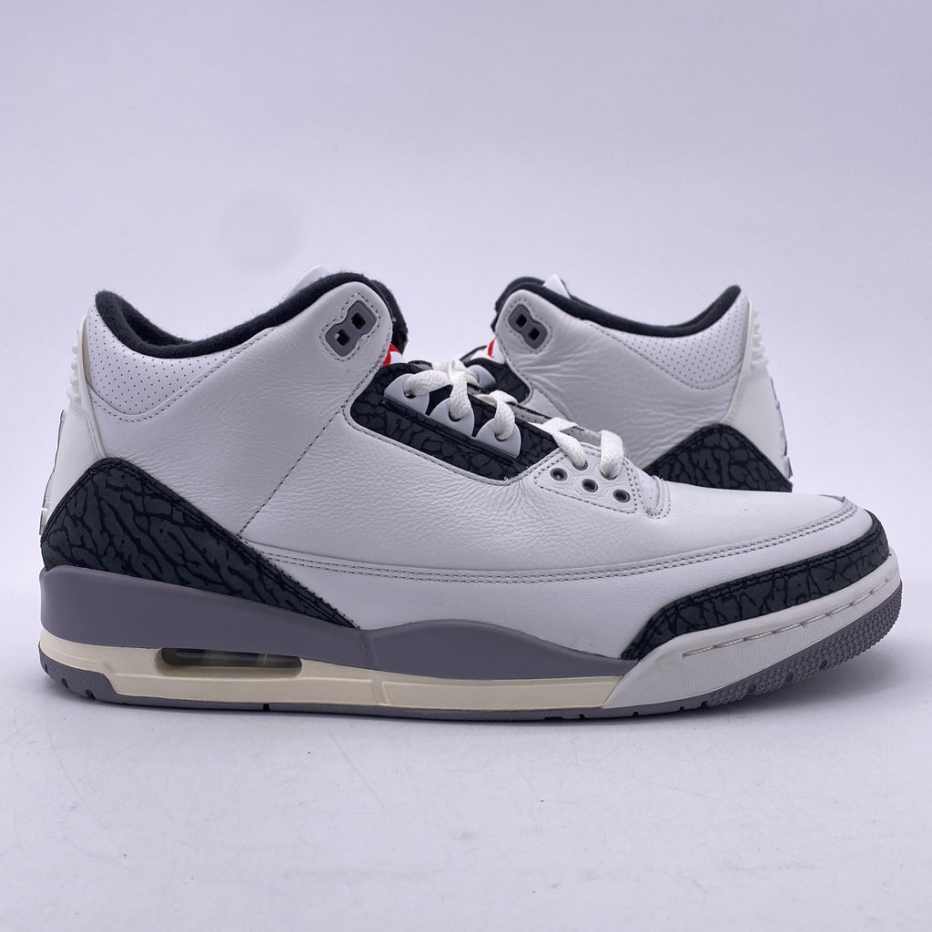 Air Jordan 3 Retro "Cement Grey" 2024 New Size 12