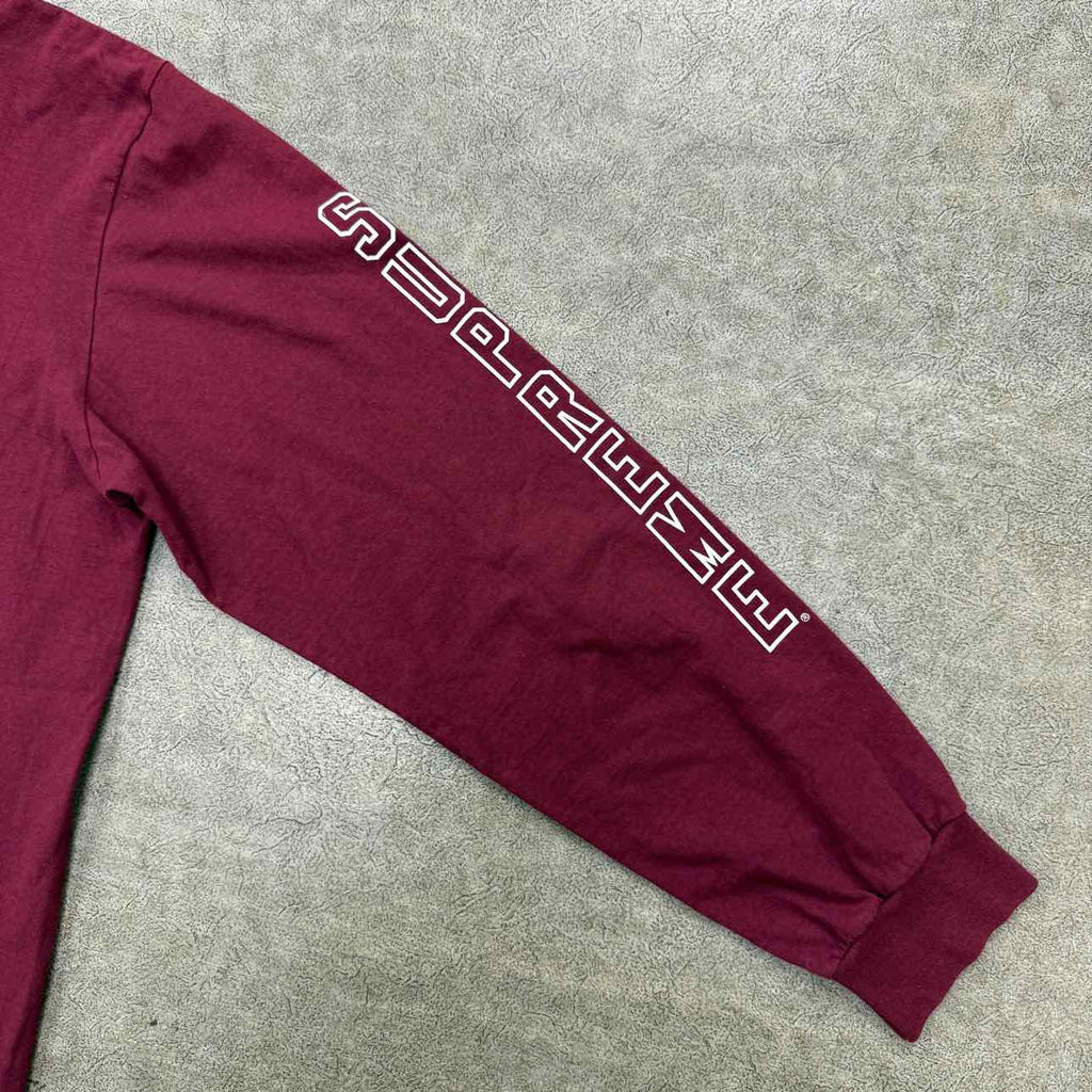 Supreme Long Sleeve "MIKE KELLY" Burgundy Used Size XL