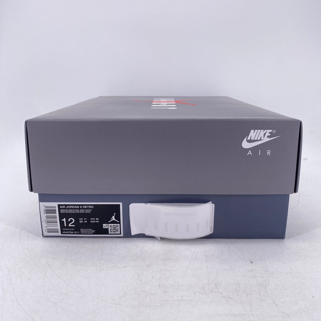 Air Jordan 9 Retro "Cool Grey" 2025 New Size 12