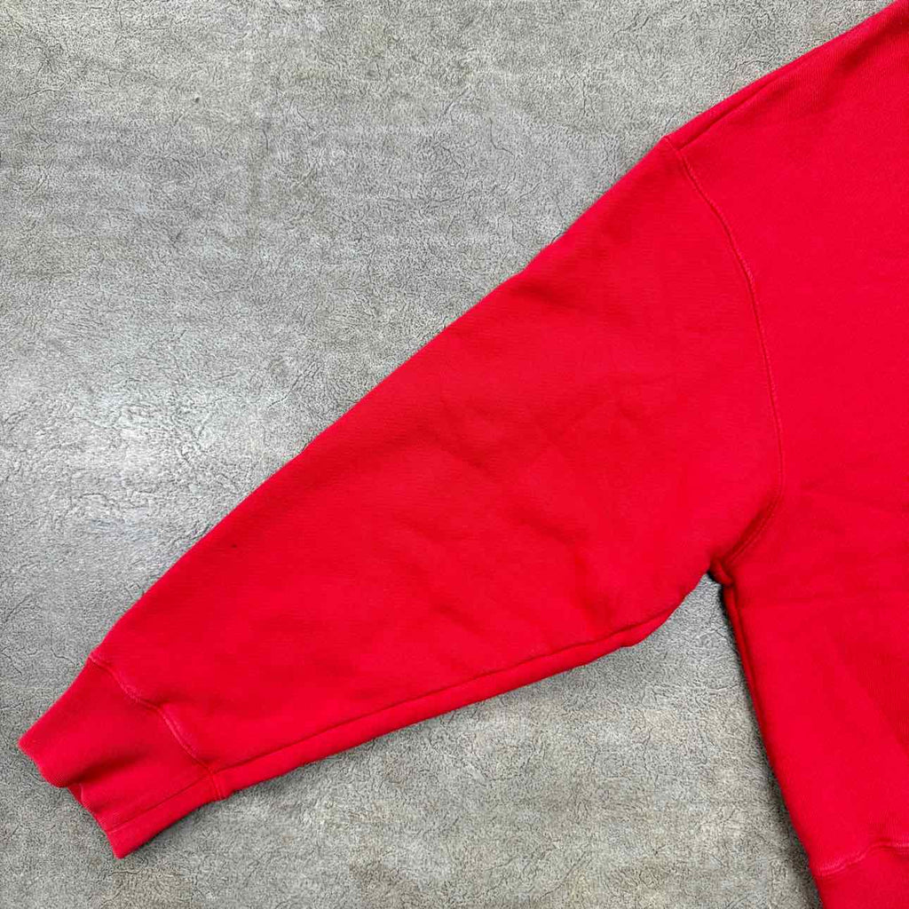 Palm Angels Crewneck Sweater "BEAR" Red Used Size XS