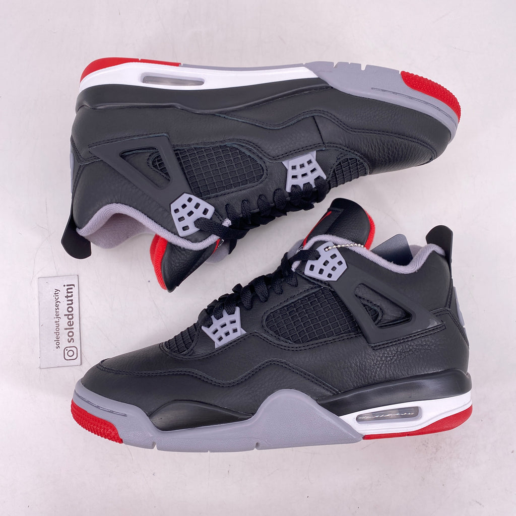 Air Jordan 4 Retro "Bred Reimagined" 2024 New Size 9