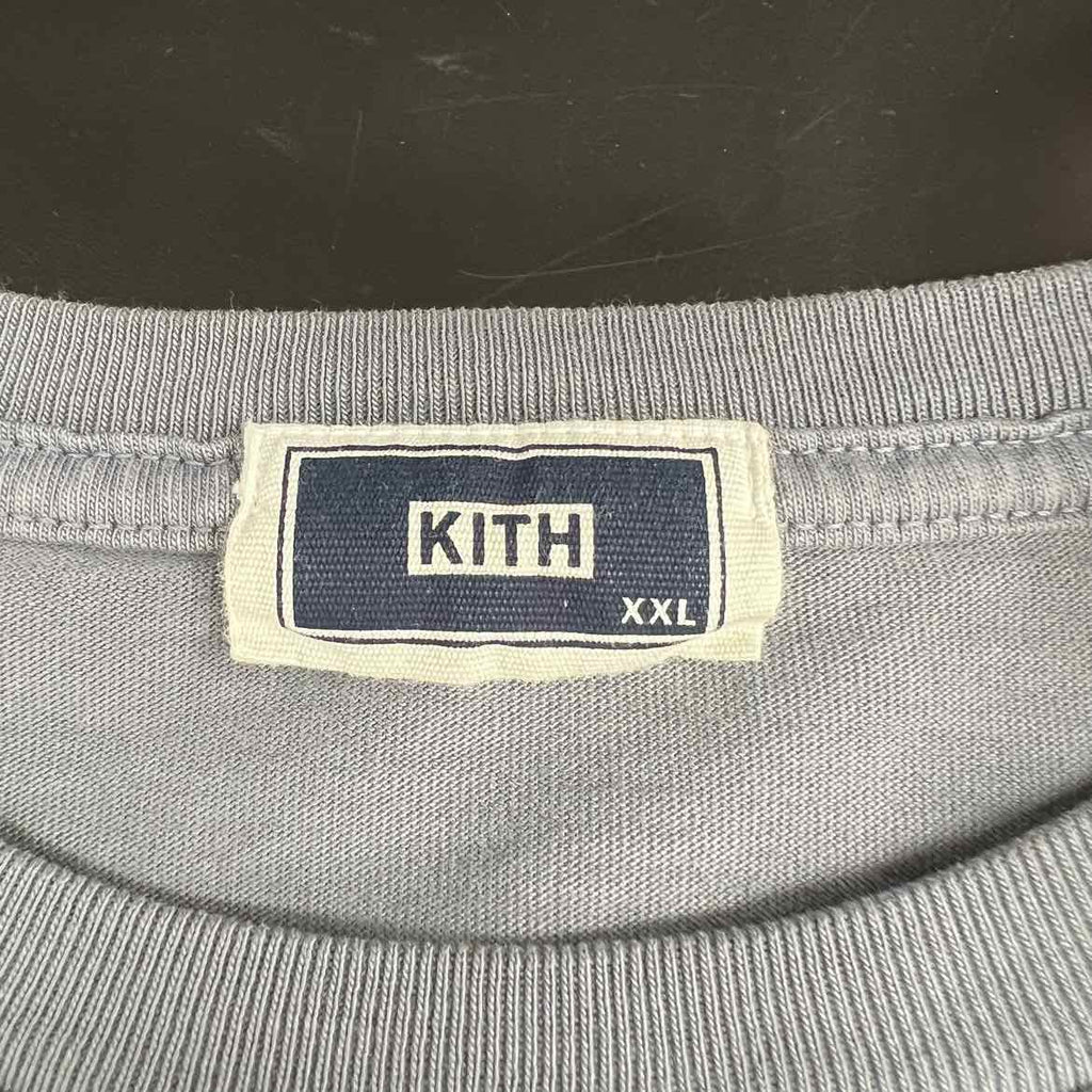 Kith T-Shirt "PHANTOM" Grey Used Size XXL