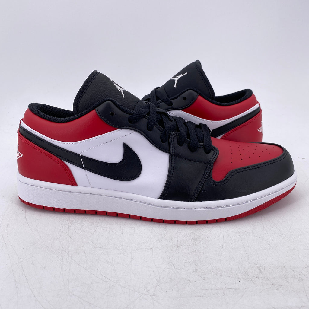 Air Jordan 1 Low "Bred Toe" 2021 New Size 10.5