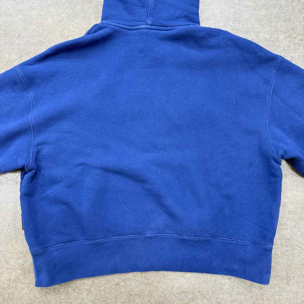 Palm Angels Hoodie "APPLIQUED" Blue Used Size XS