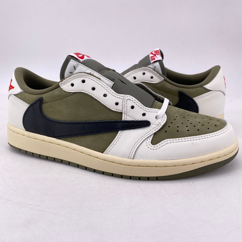 Air Jordan 1 Low OG SP "Travis Scott Medium Olive" 2024 New Size 9.5