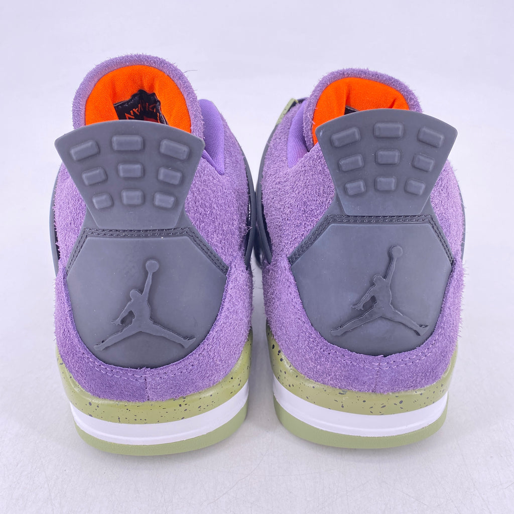 Air Jordan (W) 4 Retro "Canyon Purple" 2022 Used Size 12.5W