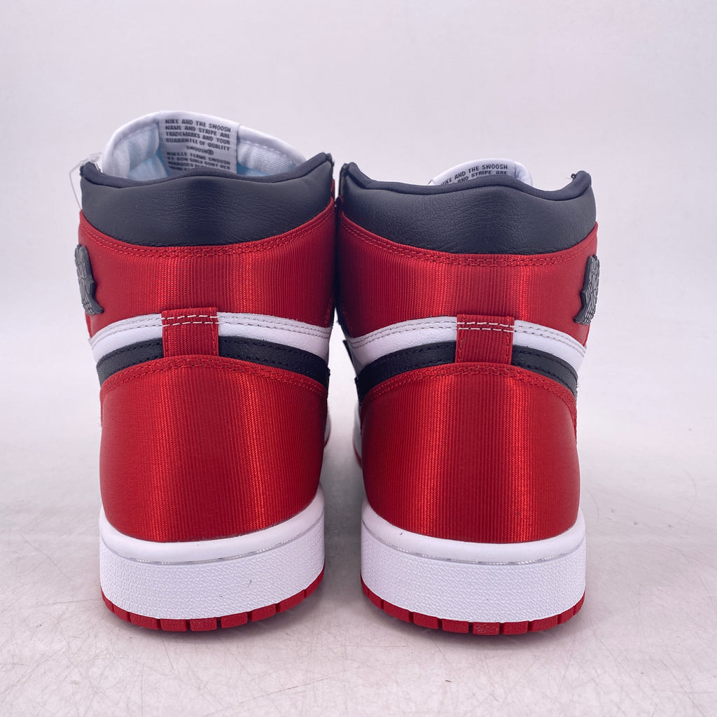 Air Jordan (W) 1 Retro High OG "Satin Black Toe" 2019 New Size 12W