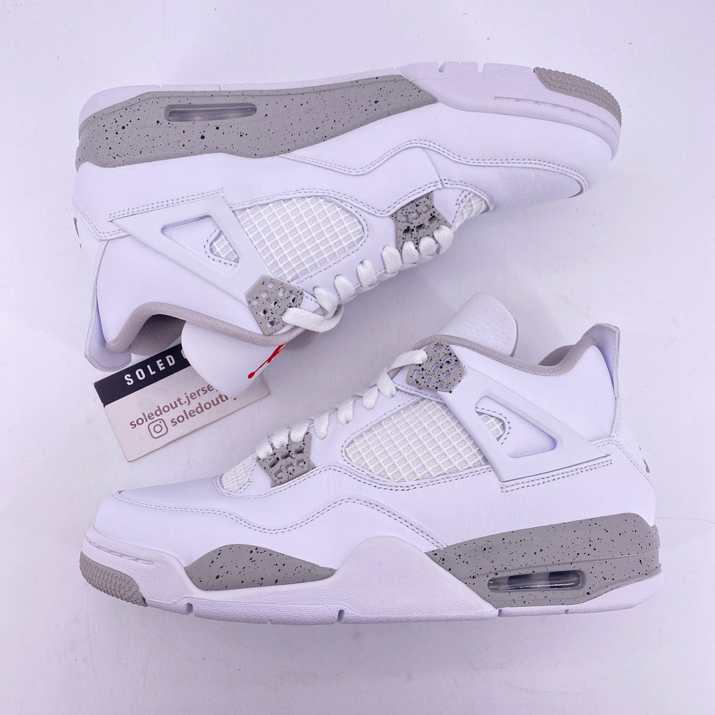Air Jordan 4 Retro "White Oreo" 2020 New Size 9