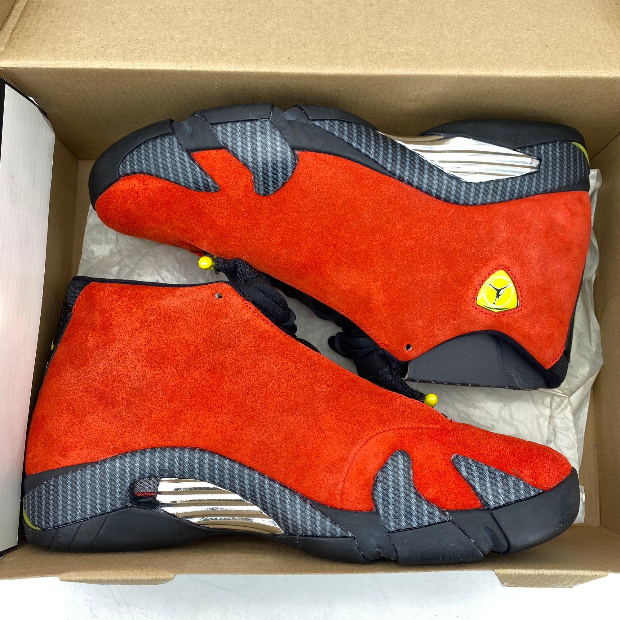 Air Jordan 14 Retro &quot;Challenge Red&quot; 2014 New Size 9