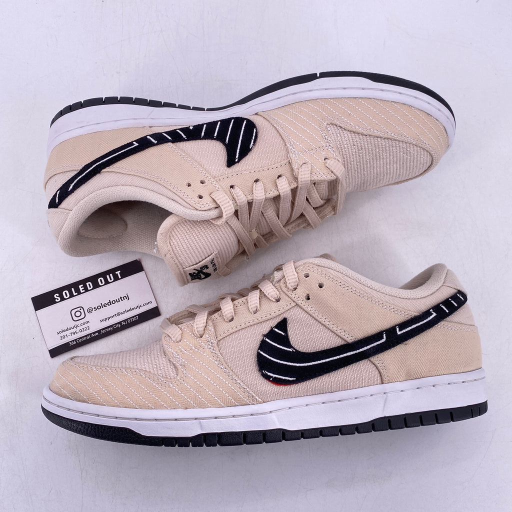 Nike SB Dunk Low "Albino & Preto" 2023 Used Size 10.5