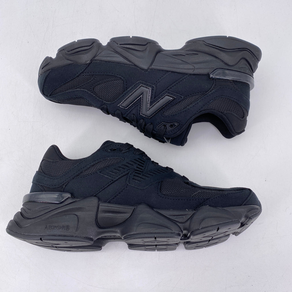New Balance (GS) 9060 "Triple Black" 2025 New Size 5.5Y