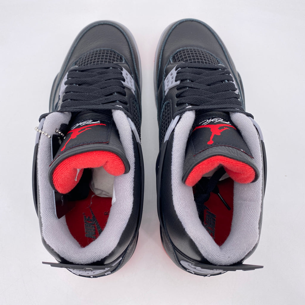 Air Jordan 4 Retro "Bred Reimagined" 2024 New Size 10.5