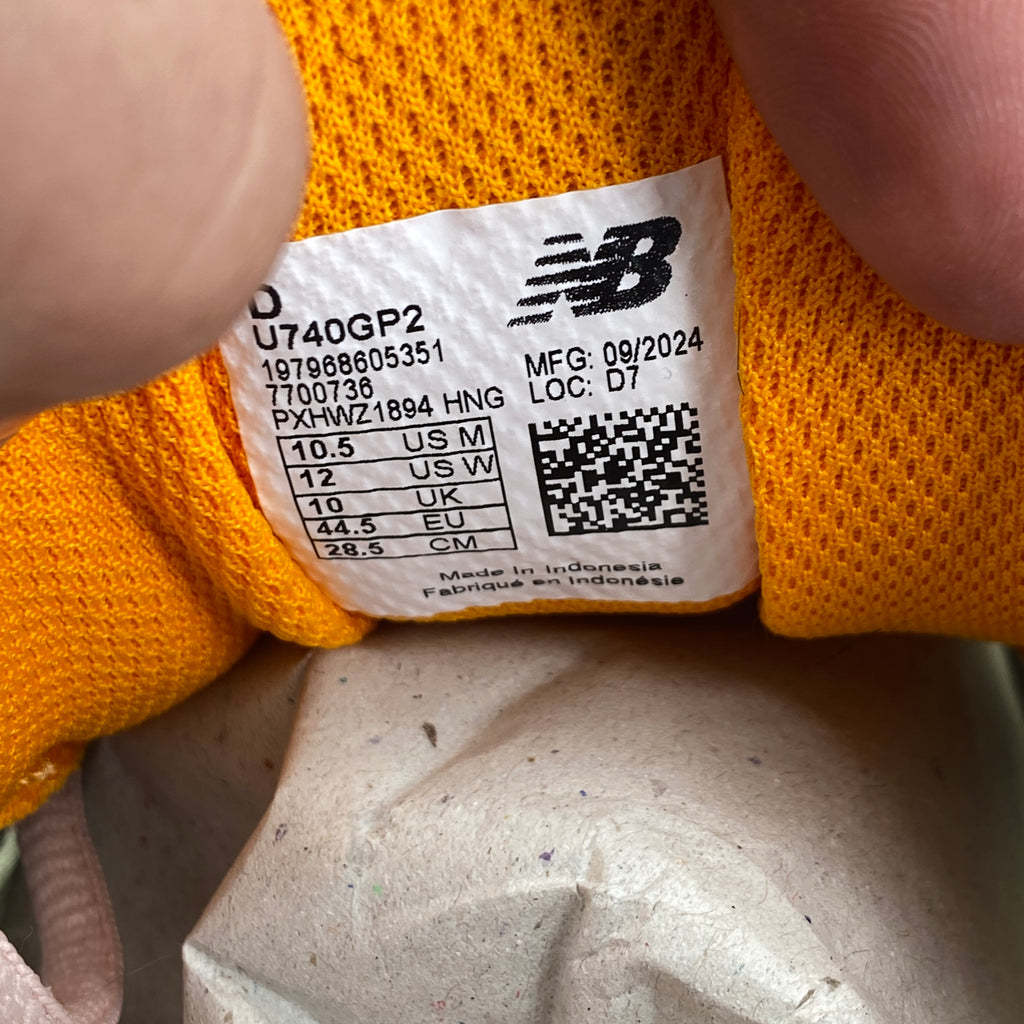 New Balance 740 "Concepts Saignee" 2024 Used Size 10.5