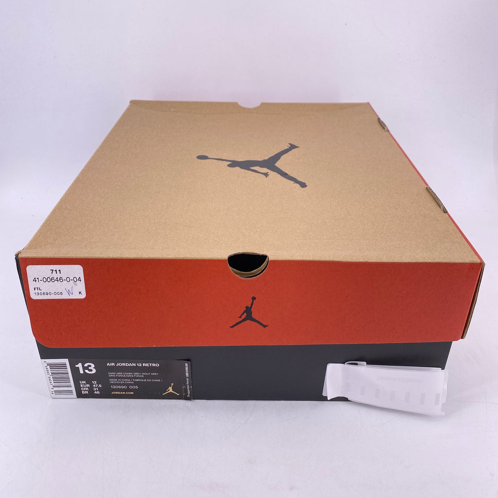 Air Jordan 12 Retro "Dark Grey" 2017 Used Size 13