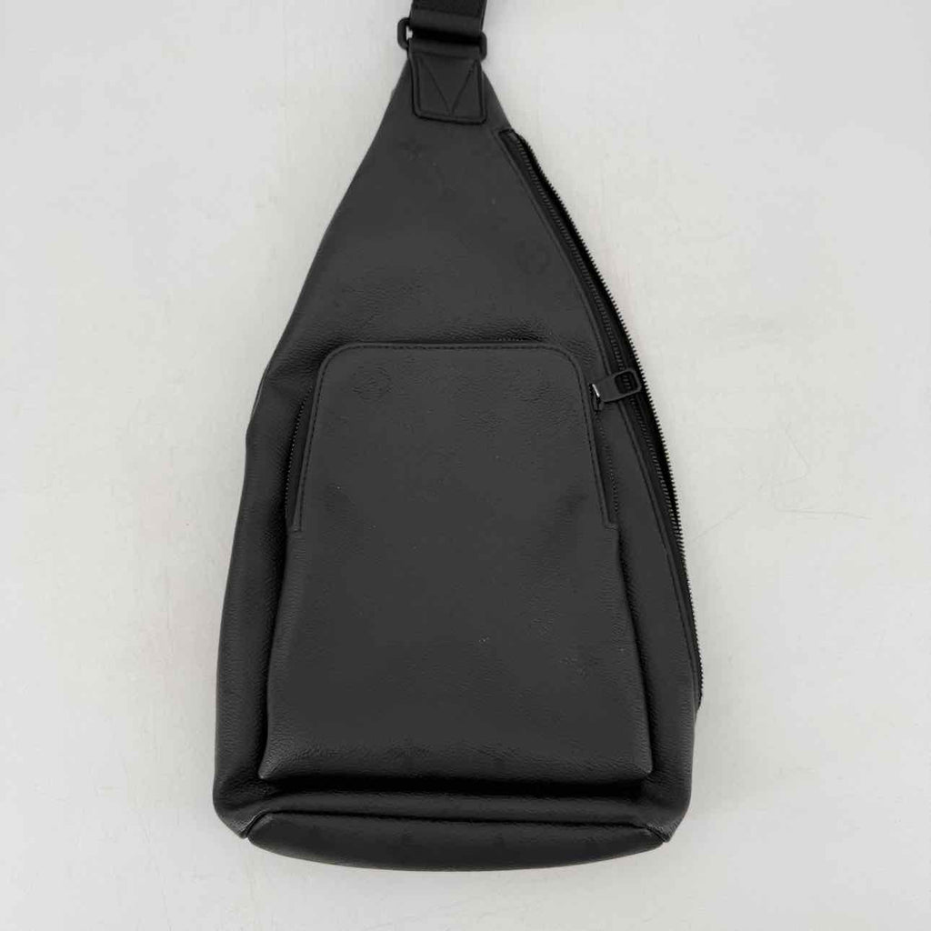 Louis Vuitton Crossbody "DUO" Used Black Size OS