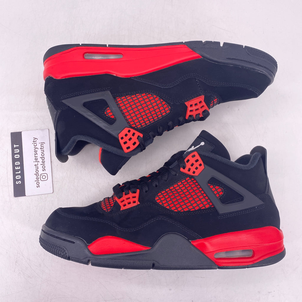 Air Jordan 4 Retro "Red Thunder" 2022 Used Size 9