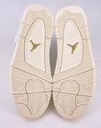 Air Jordan (W) 4 Retro "Metallic Gold" 2024 New Size 11.5W