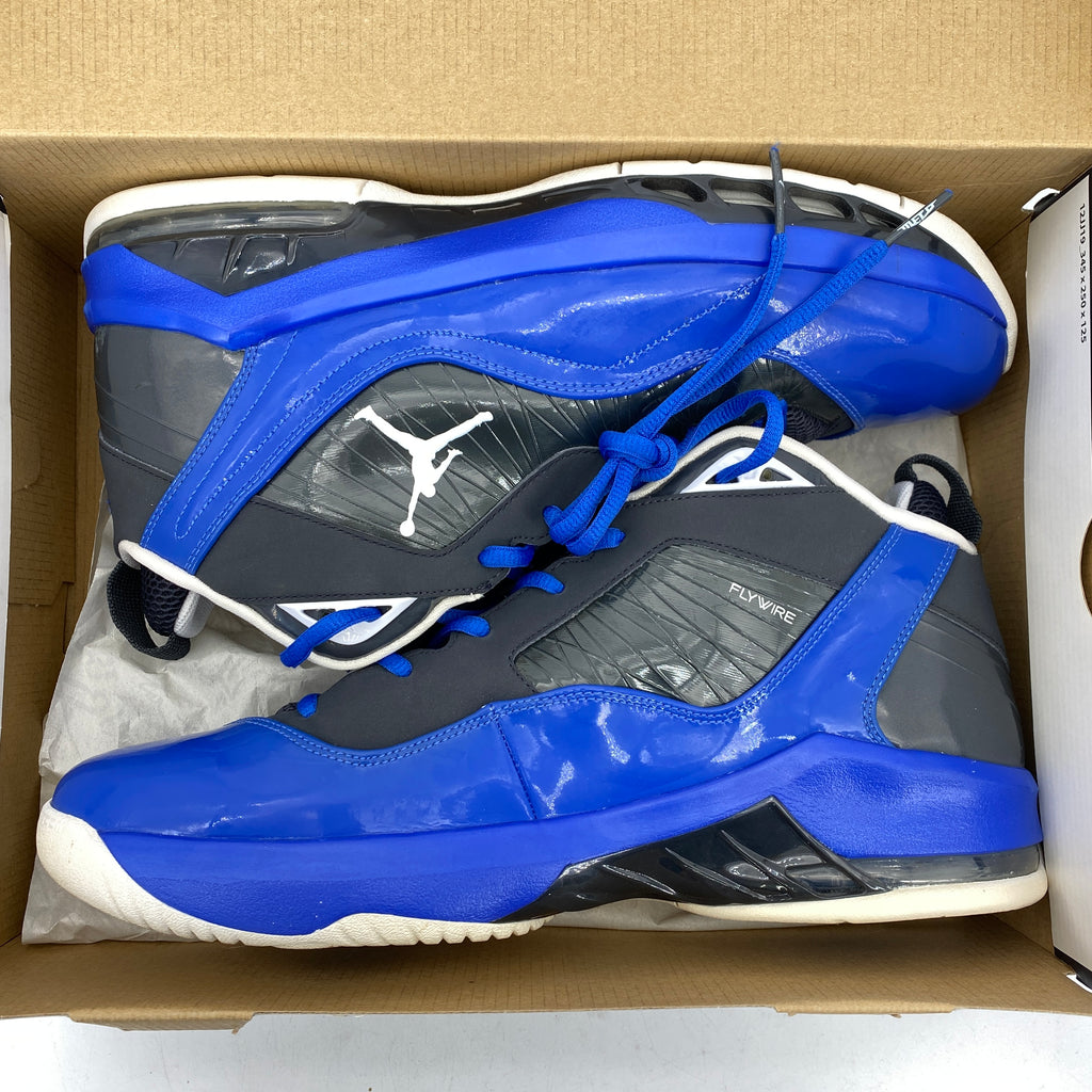 Air Jordan Melo M8 "Anthracite Varsity Royal" 2012 Used Size 13