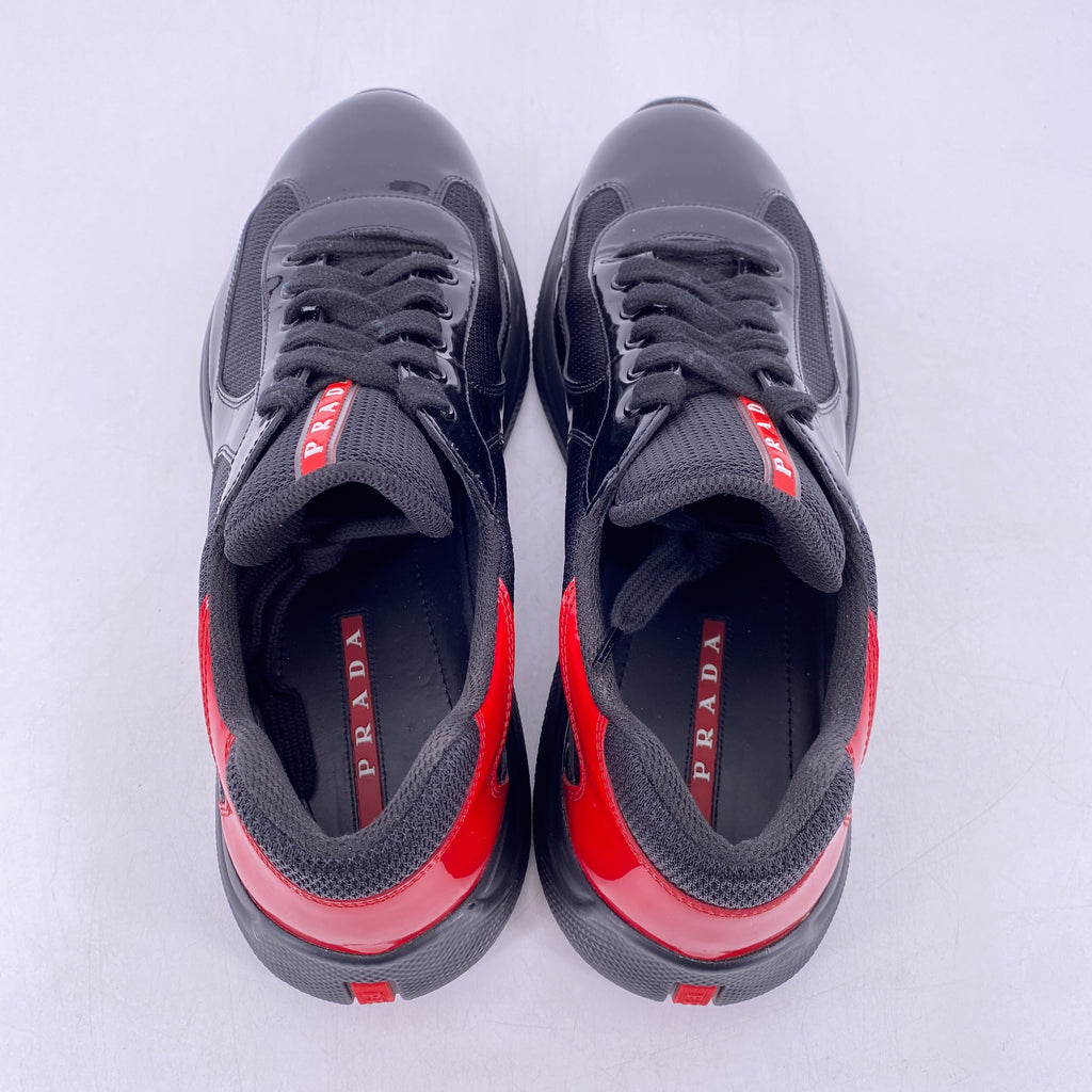 Prada America's Cup "Anthracite Red"  Used Size 11P