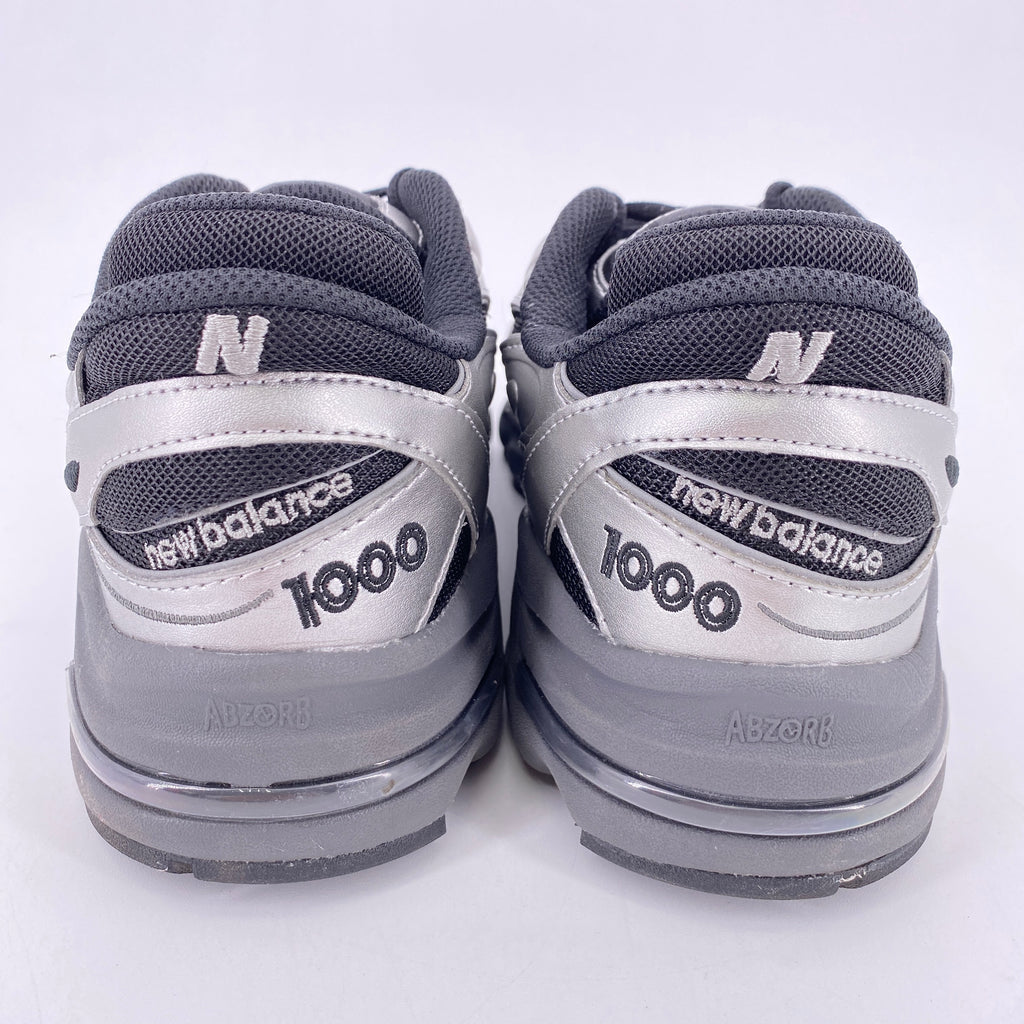 New Balance 1000 "Black Metallic Silver" 2025 Used Size 10.5