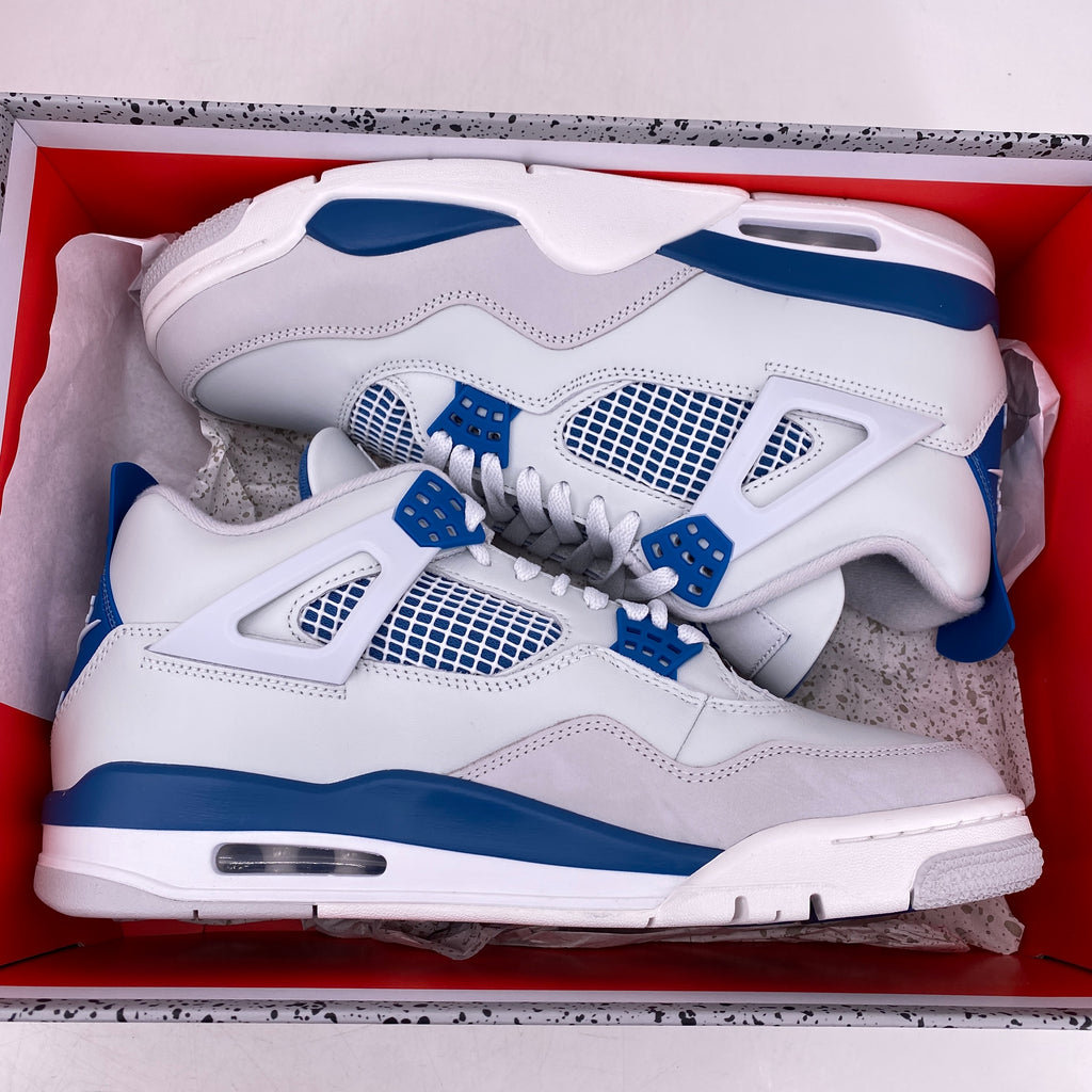 Air Jordan 4 Retro "Military Blue" 2024 New Size 11