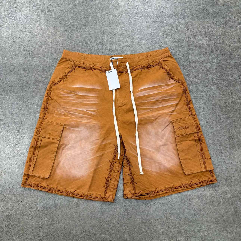 Vale Shorts "CARGO" Brown New Size 36