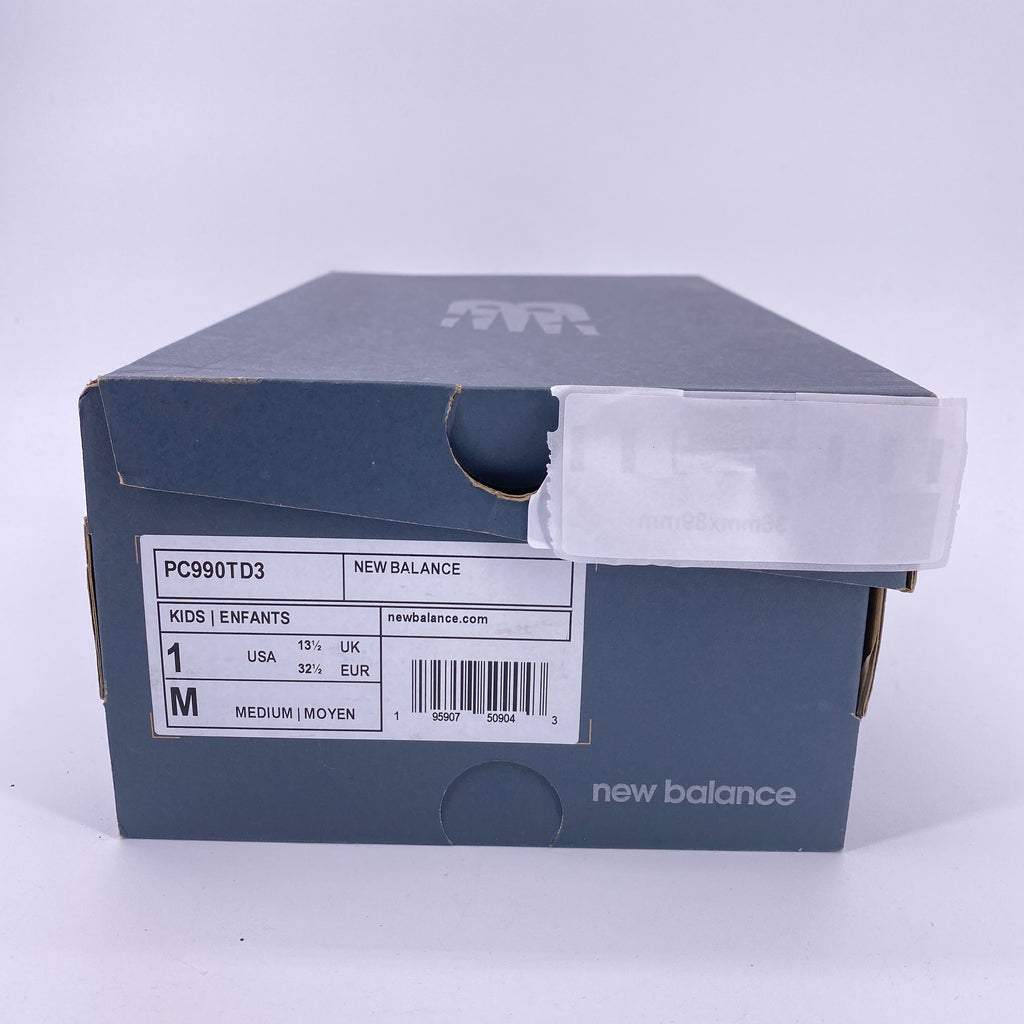 New Balance (GS) 990V3 "Teddy Santis Raw Amethyst" 2022 New Size 1Y