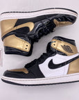 Air Jordan 1 Retro High OG "Gold Toe" 2018 Used Size 10