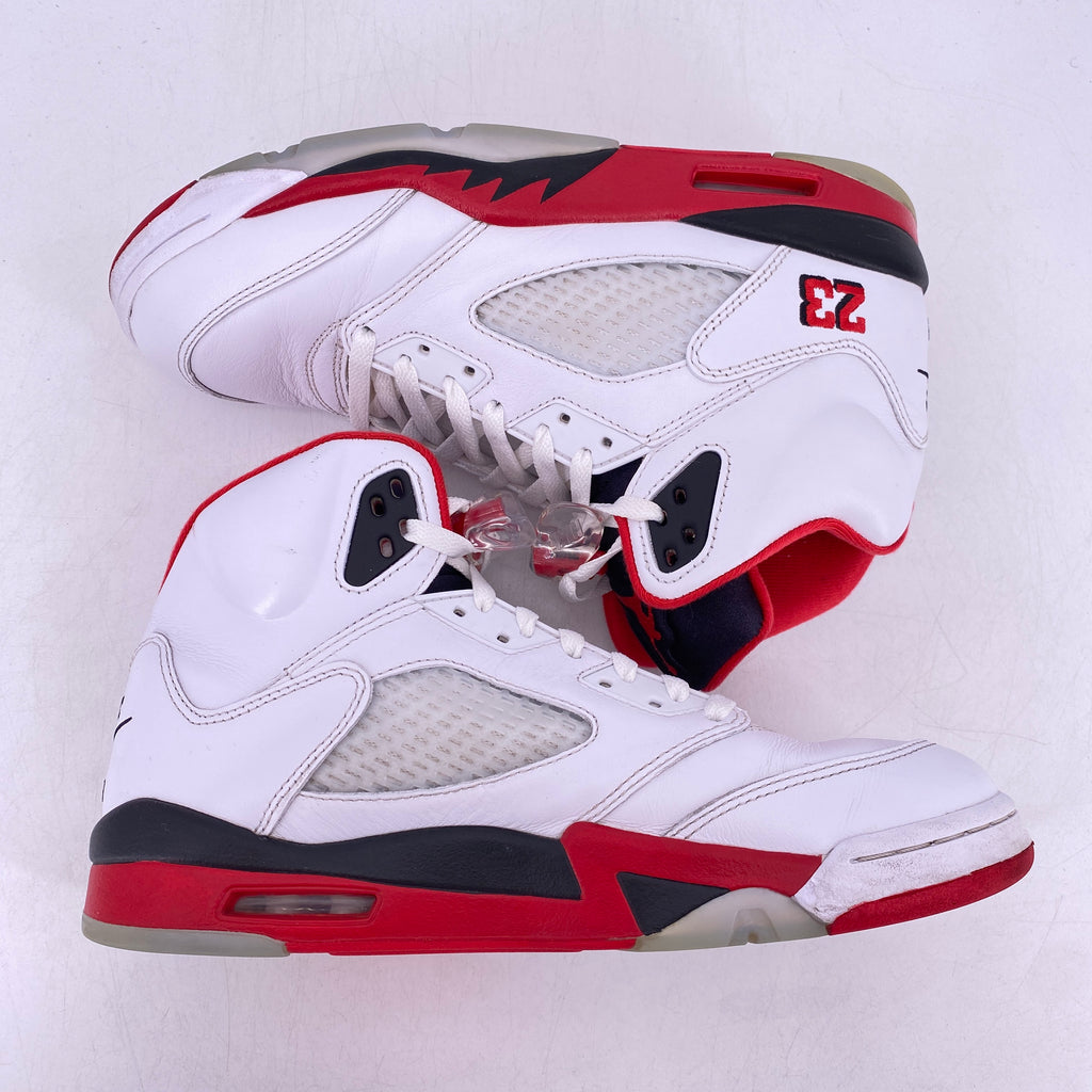 Air Jordan 5 Retro "Fire Red Black Tongue" 2025 Used Size 10
