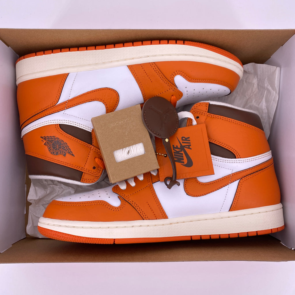 Air Jordan (W) 1 Retro High OG "Starfish" 2022 Used Size 10.5W