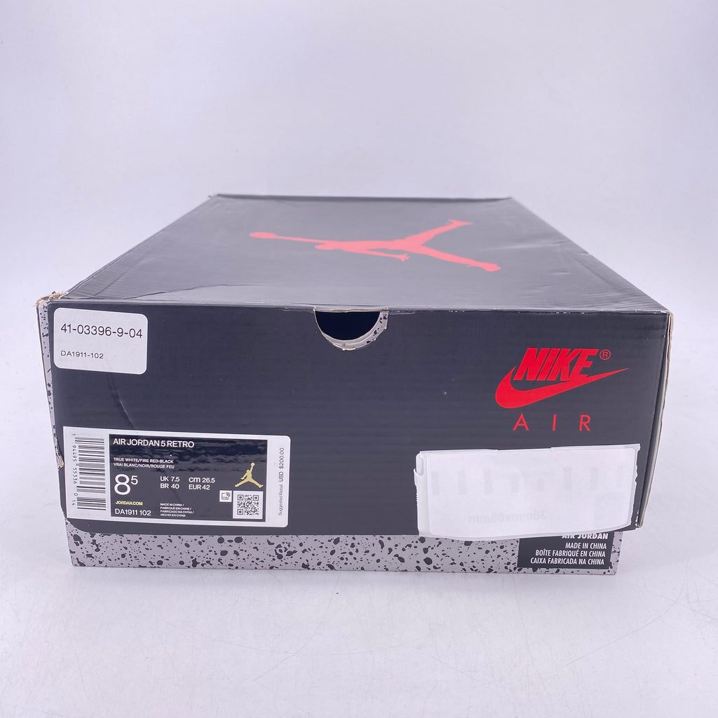 Air Jordan 5 Retro "Fire Red" 2020 New Size 8.5