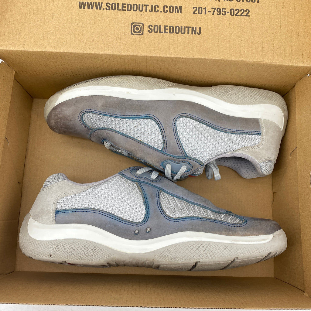 Prada America's Cup "Grey Suede"  Used Size 6 PRADA