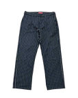 Supreme Pant "STRIPES" Black Used Size 36