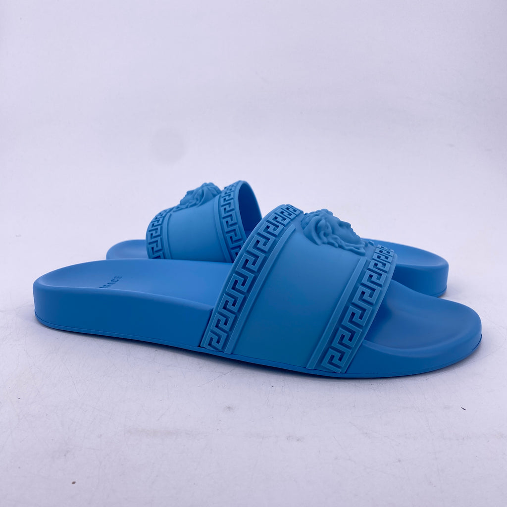 Versace Slide "Sky Blue"  Used Size 11