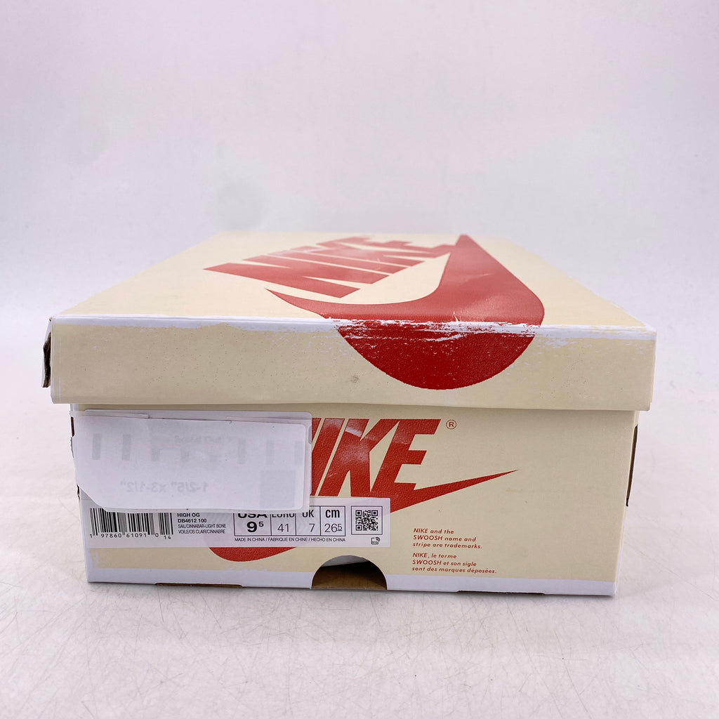 Air Jordan (W) 1 Retro High OG "Rare Air Sail Cinnabar" 2025 New Size 9.5W