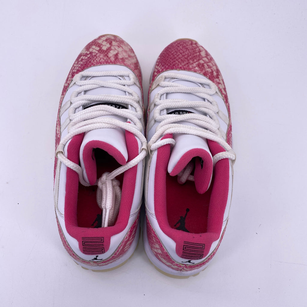 Air Jordan (W) 11 Retro Low "Pink Snakeskin" 2019 Used Size 9W