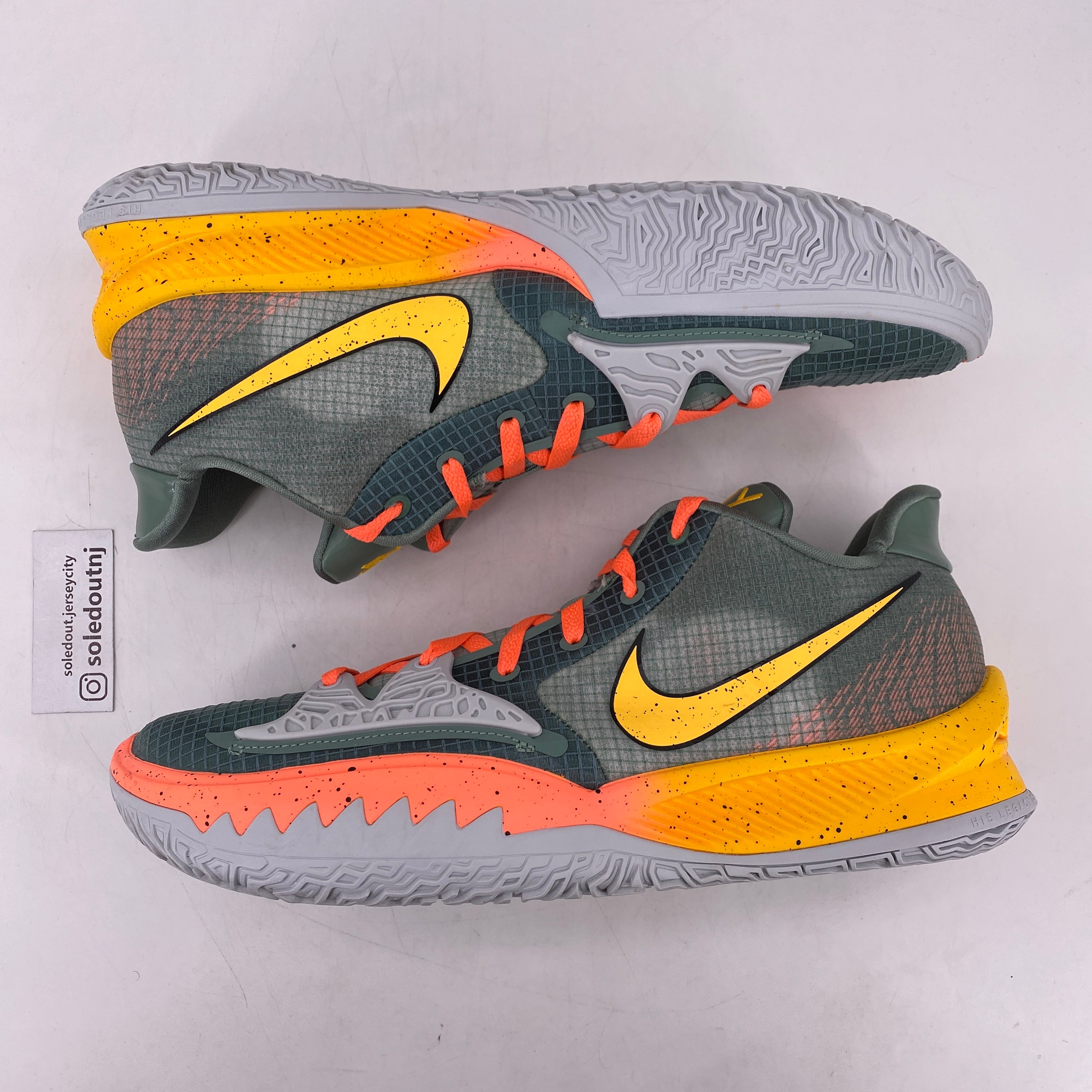 Nike Kyrie Low 4 &quot;Sunrise&quot; 2021 Used Size 13