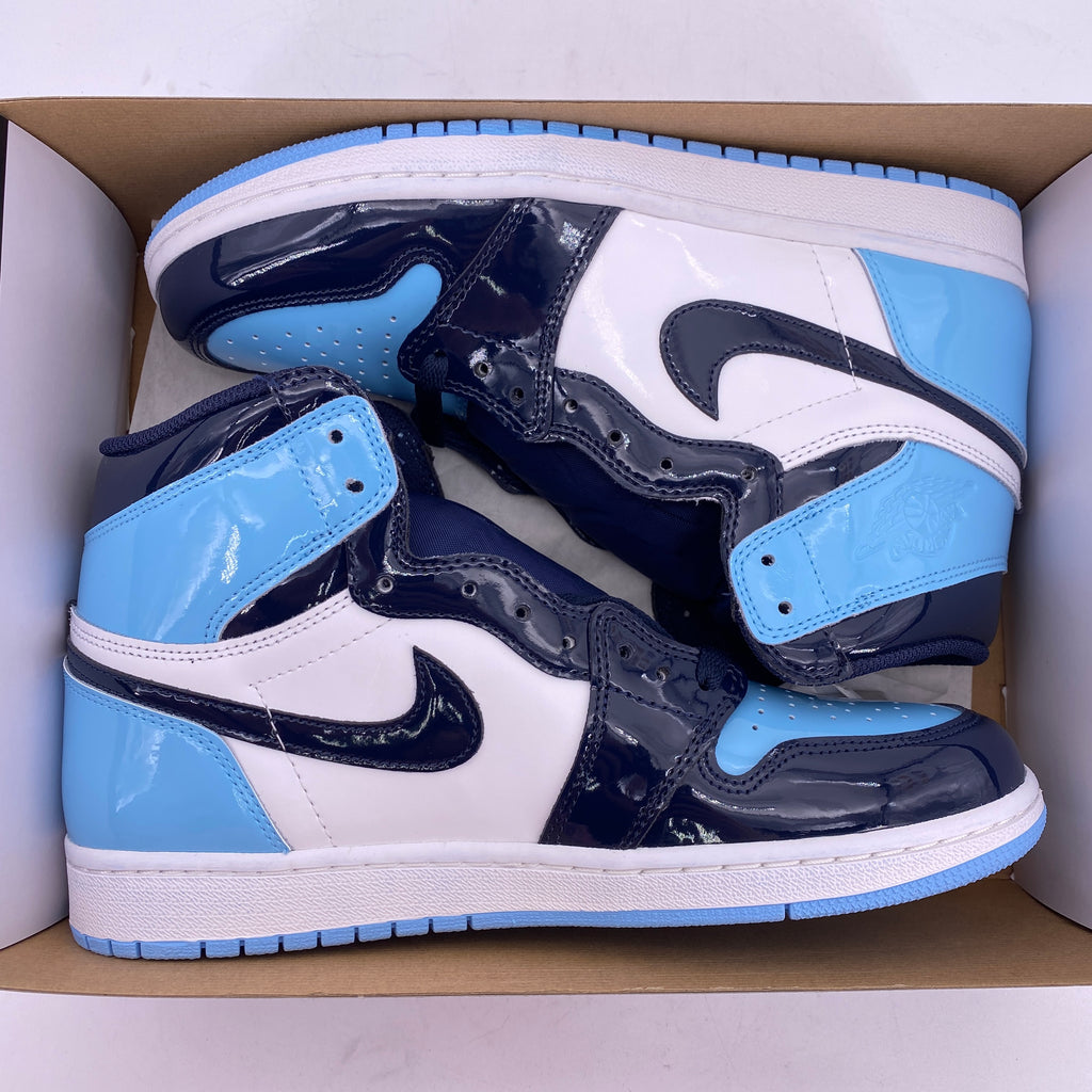 Air Jordan (W) 1 Retro High OG "Unc Patent" 2019 New Size 9.5W