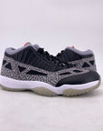 Air Jordan 11 Retro Low IE "Black Cement" 2020 New Size 10.5