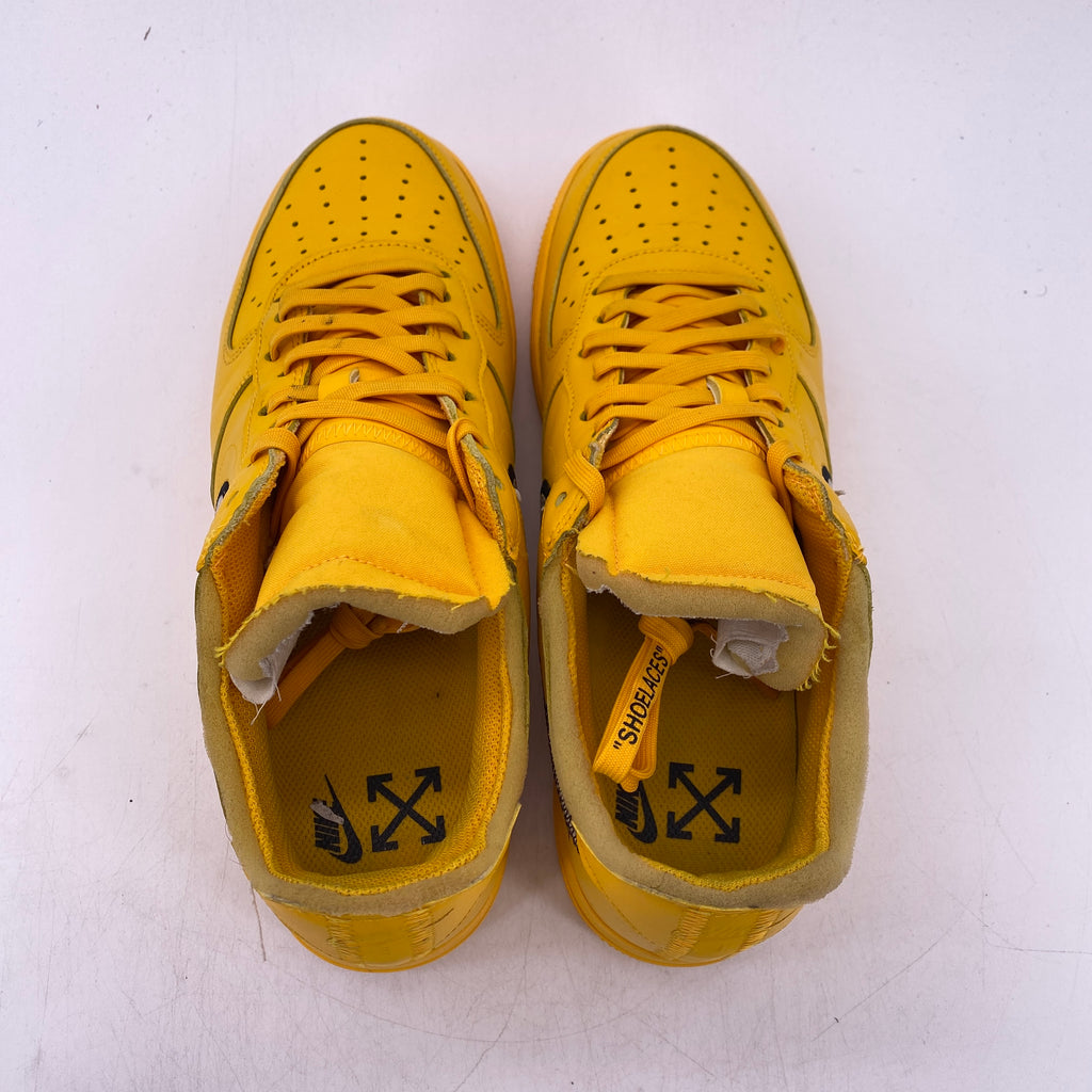 Nike Air Force 1 Low / OW "University Gold" 2021 Used Size 11