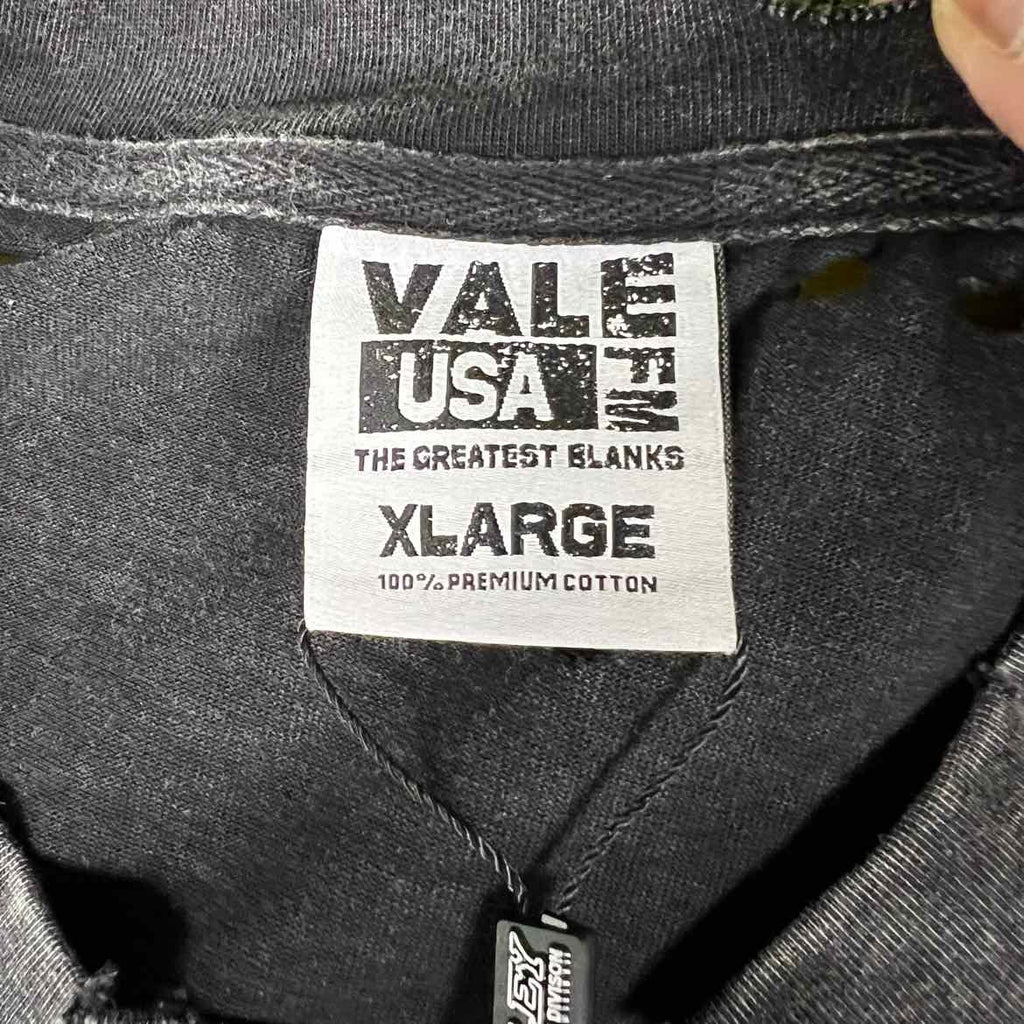 Vale T-Shirt "SUN & MOON" Black New Size XL