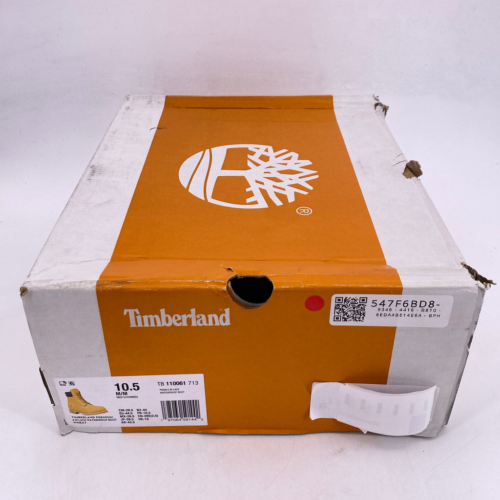 Timberland 6 Inch Boot "Wheat"  New Size 10.5