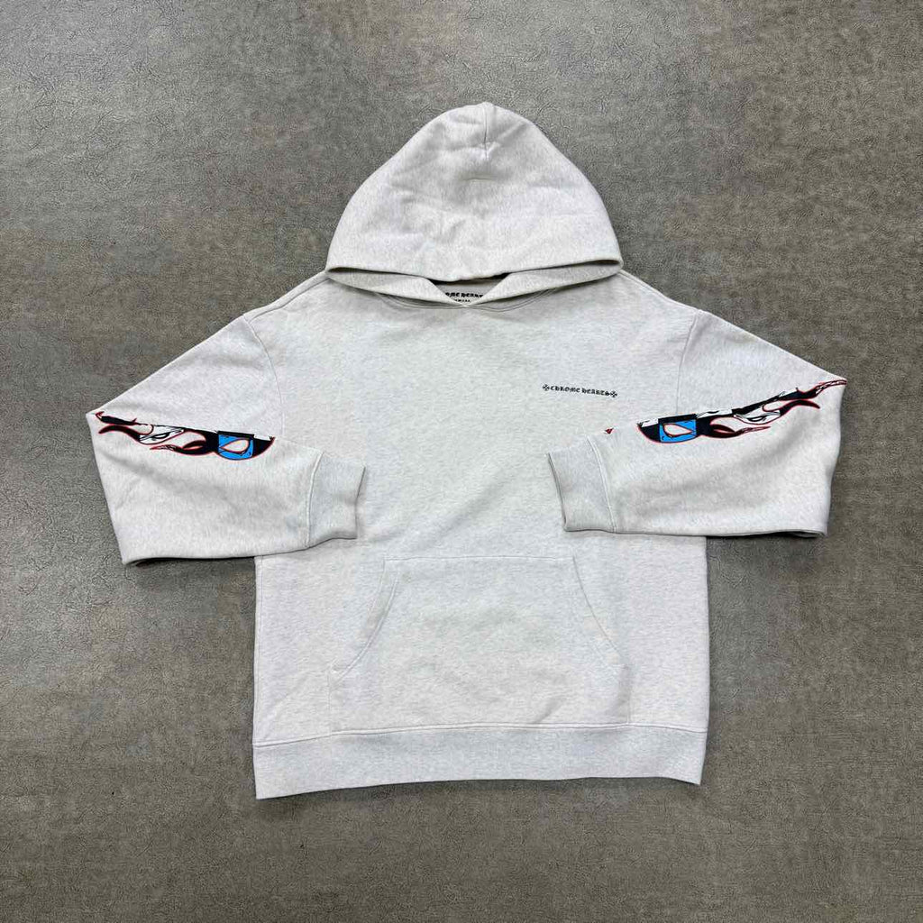 Chrome Hearts Hoodie "MATTY BOY" Grey Used Size L
