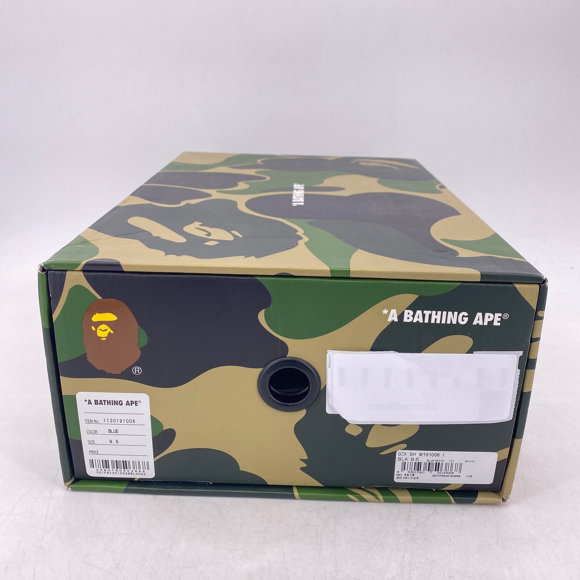 Bape Sk8 Sta &quot;Abc Camo Blue&quot; 2022 Used Size 8.5