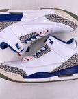 Air Jordan 3 Retro "True Blue" 2016 Used Size 10.5